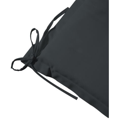 Ensemble de 6 Coussins Boston de Chaise de Jardin Coussin de siège de Jardin en Polyeste interieur exterieur balcon jardin  Gris