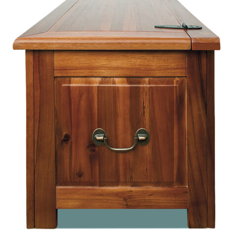Coffre De Rangement En Bois De Récupération Massif – Style Antique, Dimensions 60x30x45 Cm, Fait Main, Unique