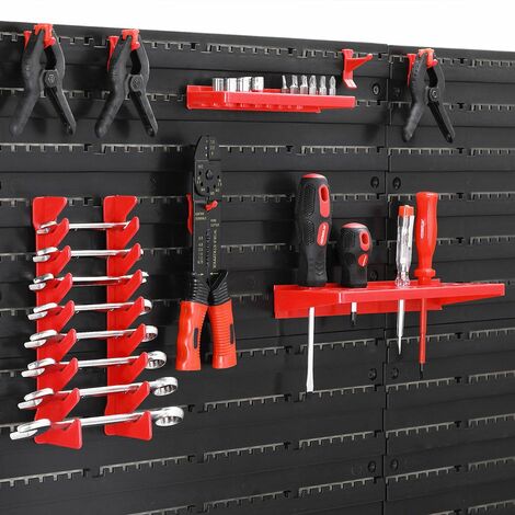 1x ou 2x Étagère murale Boîtes de rangement Porte-outils Bac à bec Garage  outils 45