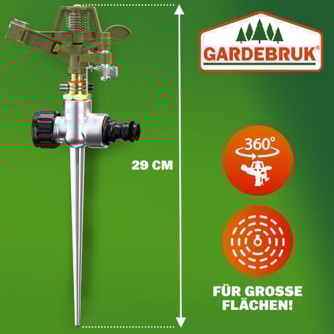 Arroseur irrigateur piquet grandes pelouses vergers grands jardin arroser irriguer 24m