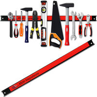 Barres magnétiques pour outils 60 cm 23km charge max - Outils garage atelier 3pcs Set 45cm (en)