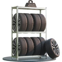 Étagères rangement stockage - Rayonnage - charges lourdes - garage outils pneus 795kg max