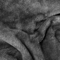 Deuba Plaid couverture polaire couleurs et taille à choisir pour intérieur hiver 200x150cm - dark grey (en)