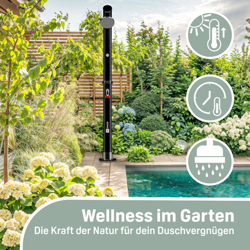 Im Garten Duschen: Dein ultimativer Ratgeber für das Outdoor-Duschvergnügen () Im Garten Duschen: Dein ultimativer Ratgeber für das Outdoor-Duschvergnügen