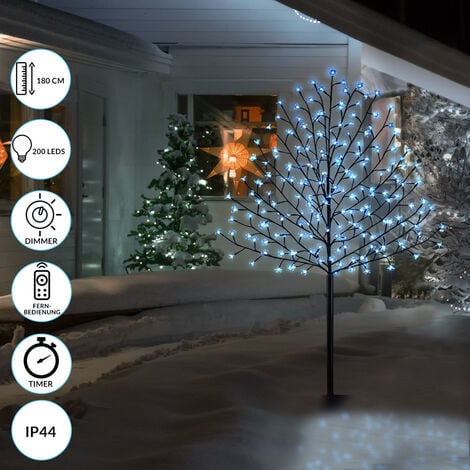 Monzana LED Projektor Weihnachten Außen Innen