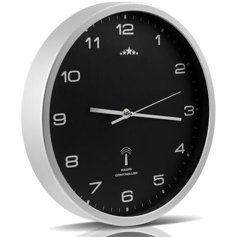 Uhrwerk Quarzuhr Stellen Monzana Wanduhr Funk Automatische