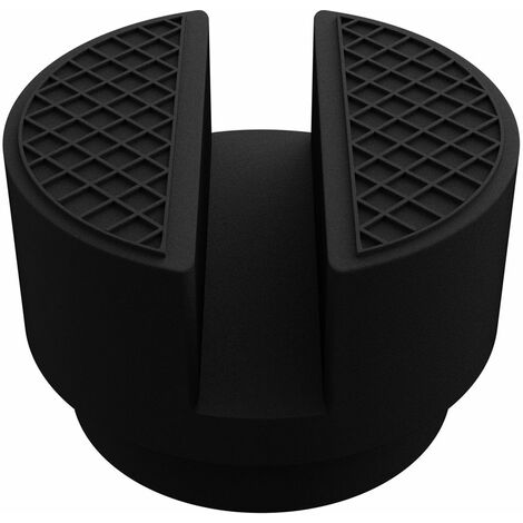 DEUBA® Wagenheber Gummiauflage Rutschfest für gängige Modelle Gummipad Wagenheberaufnahme Rangierwagenheber Hebebühne 52 x 37,5mm + Stahlverstärkung