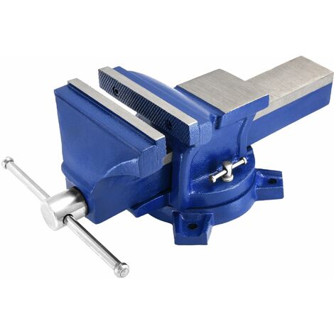 Schraubstock Parallel 100mm/150mm/200mm Amboss Für Werkbank Drehbar Teller DE 