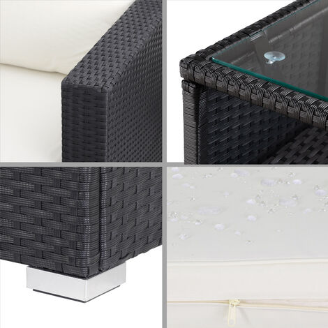 CASARIA® Gartenmöbel Set Lounge Möbel für 8 Personen inkl. Auflagen
