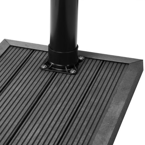 Produktbild von En.casa] WPC Bodenplatte Nürtingen Für Solardusche 101 X 63 X 6 C