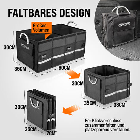 Kofferraum Organizer Autotasche Kofferraumtasche Deckel faltbar