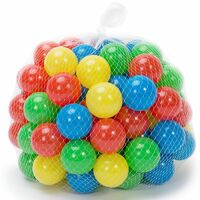 200 Stück Bunte Farben Kinderbälle Spielbälle Bällebad Kugelbad Bälle 55mm 