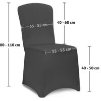 Adisputent Stuhlhussen 4er 6er Set,Elastische Moderne Abnehmbare Stuhlbezug,Stuhlbezüge Jacquard Esszimmer Stuhlüberzu Abdeckungen Hussen Stretch Dining Stuhl Schutzhüllen für Hotel Küche Zeremonie