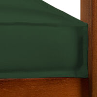 Detex Bankauflage Wasserabweisend 5-Lagig 110cm Sitzkissen Sitzauflage Sitzpolster Bankpolster Auflage grün