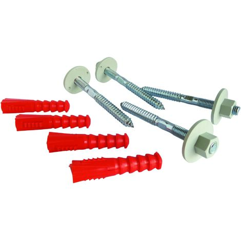 Kit fixation chauffe-eau pour paroi pleine