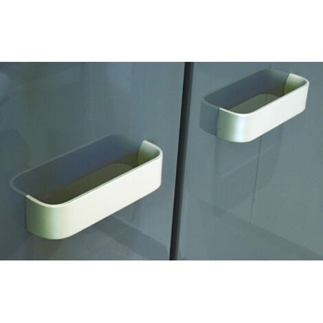 Lave-mains EPICE - avec miroir - 50cm - Gris - Laqué - Livré en kit