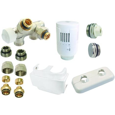 Kit radiateur thermostatique haute performance T303 pour radiateur 6 connexions