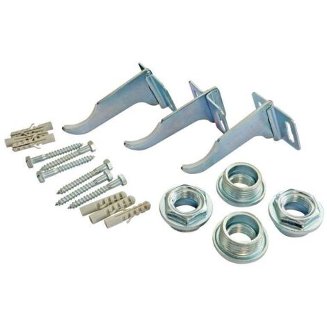 SOMATHERM FOR YOU Kit fixation radiateur aluminium avec réduction 26/34-15/21