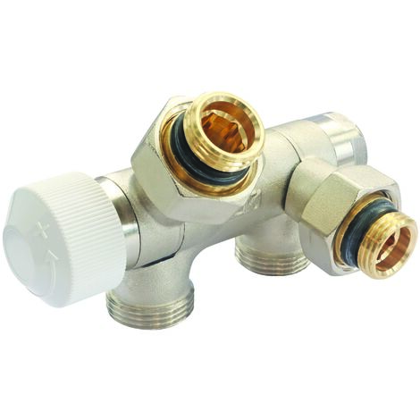 Distributeur thermostatique mono/bitube orientable pour toutes installations (1/3)