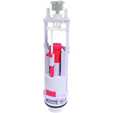 Somatherm For You – Mécanisme de chasse d'eau à étrier double poussoir – Déclenchement 3/6 litres – Ajustement hauteur 190-300 mm – Compatible tous réservoirs (1/3)