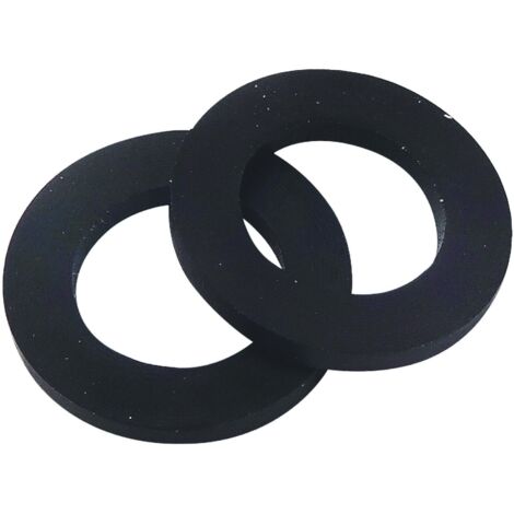 2 joints noirs pour écrou de bouteille BUTANE / PROPANE (1/2)