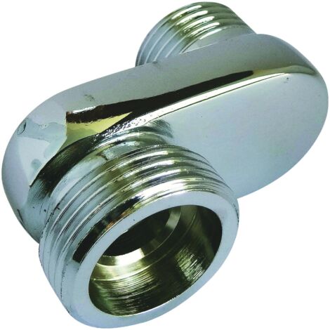 Raccord contre-coudé excentrage de 25mm - M15/21 M20/27 (1/2)