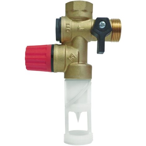 Groupe de sécurité inox orientable pour eau agressive (1/2)