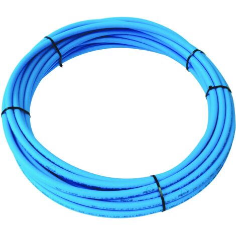 Tube PER nu bleu Ø20/25 mm - Couronne 50m