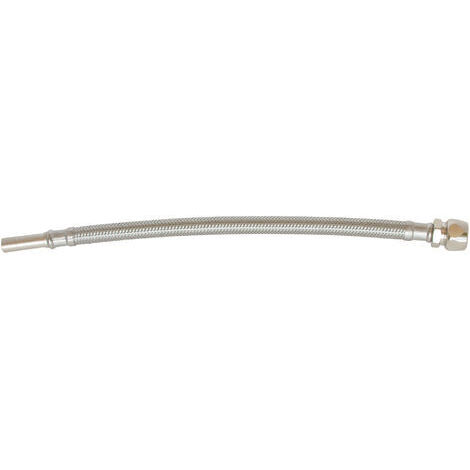 Flexible sanitaire à souder Ø10 - Raccord bicone tube cuivre Ø10 - L: 300mm DN8 (1/4)