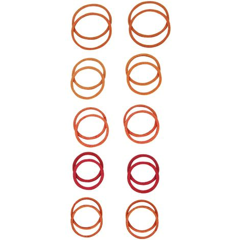 Assortiment de 20 joints fibre extérieur de 12/17 à 20/27 (1/2)