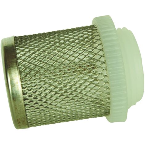 Panier crépine Mâle 3/4" acier inox pour clapet de retenue (1/3)