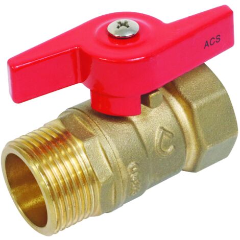 Vanne à sphère Mâle Femelle 3/8" Manette papillon