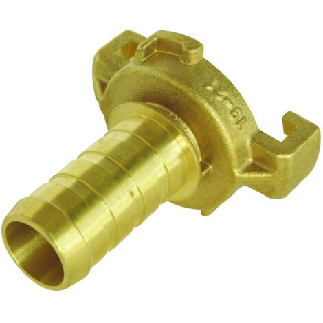 Raccord express cannelé pour tuyau Ø25mm - Joint intégré