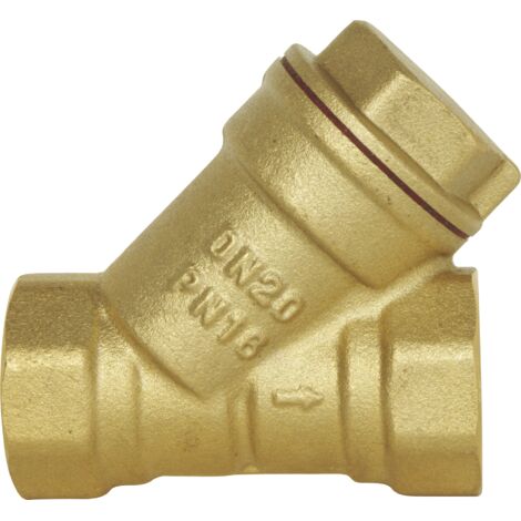 Filtre à Tamis 15x21 Laiton Femelle Femelle 1/2