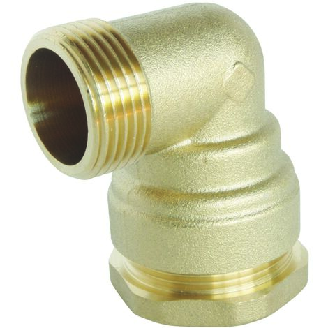 Raccord laiton coudé SUMO pour tube PE Ø32 mm - Mâle 1