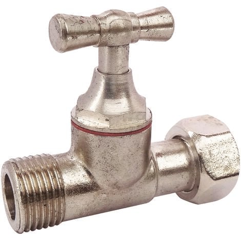 SOMATHERM FOR YOU, Mini Vanne à Sphère Nickelée Bicône Mâle 12/17 Pour Tube Cuivre 12 Mm - étanchéité Fiable, Idéale Pour Eau Sanitaire, Chauffage Et Air Comprimé