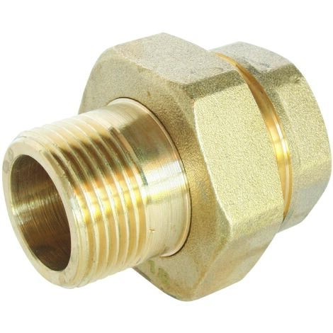 Raccord union laiton Mâle Femelle 26/34 (1/4)