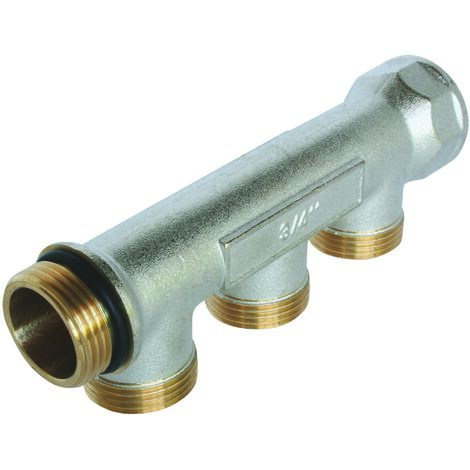 Collecteur de distribution 3 sorties à portée conique easy lock 3/4ek