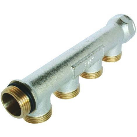Collecteur de distribution 4 sorties à portée conique easy lock 3/4ek