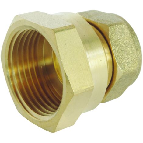 Raccord à compression laiton TC 16 - Femelle 20/27 (1/4)