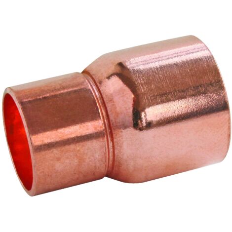 Raccord cuivre à souder - Manchon réduit Double Femelle Ø28-22 (1/3)