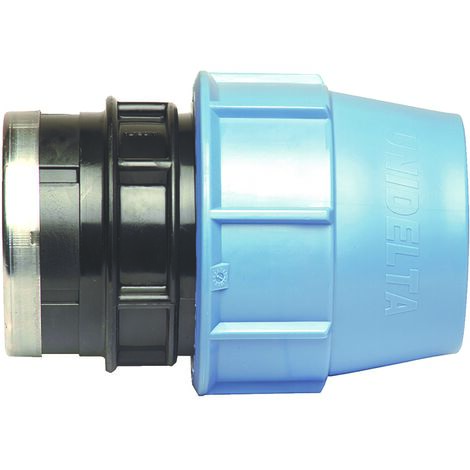 Raccord plastique droit pour tube PE Ø25 mm - Femelle 3/4