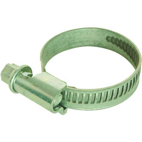 Lot de 2 colliers de serrage Inox - Largeur 8 mm - Pour tuyau Ø24-36 mm (1/2)