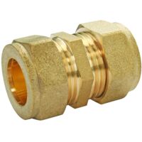 Jonction à compression laiton pour tube cuivre Ø10