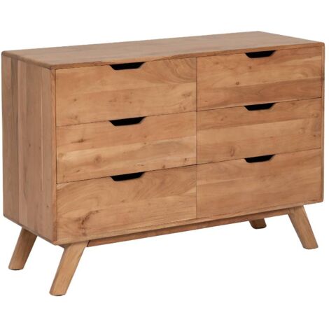 Commode en bois d'acacia Iwa (1/5)