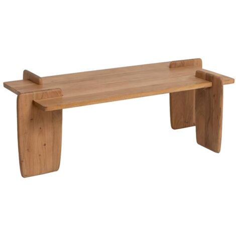 Table basse rectangle en bois d'acacia Zola (1/5)