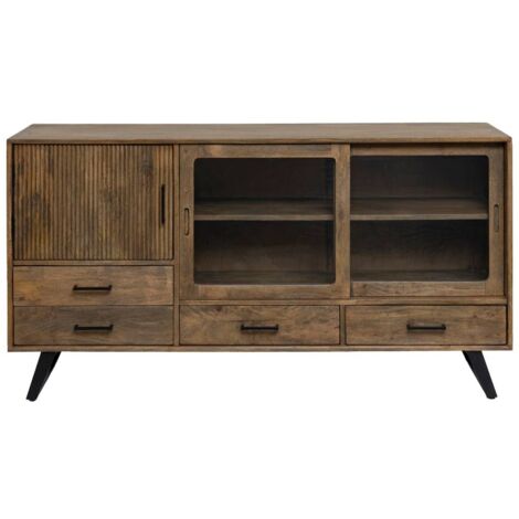 Buffet en bois de manguier Joy (1/5)