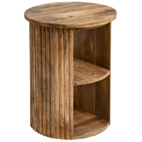 Table de chevet en bois de manguier Maëva (1/5)