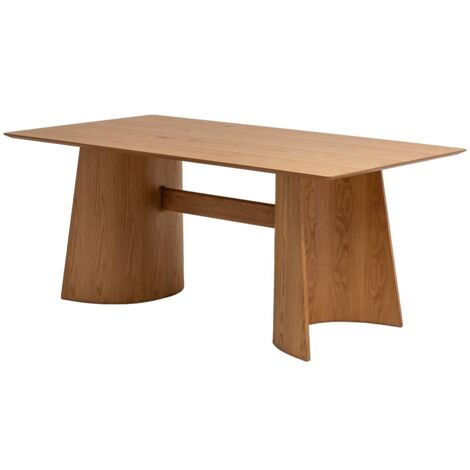 Table à manger en bois de chêne Almaric (1/5)