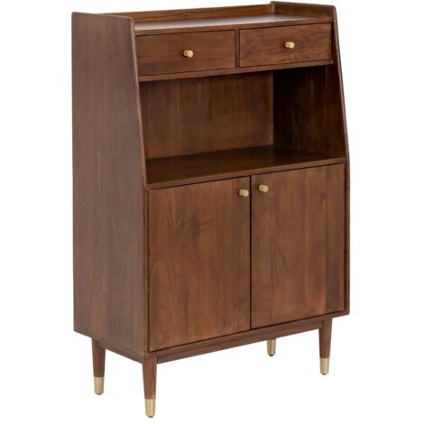 Buffet haut en bois d'acacia Emiel (1/5)
